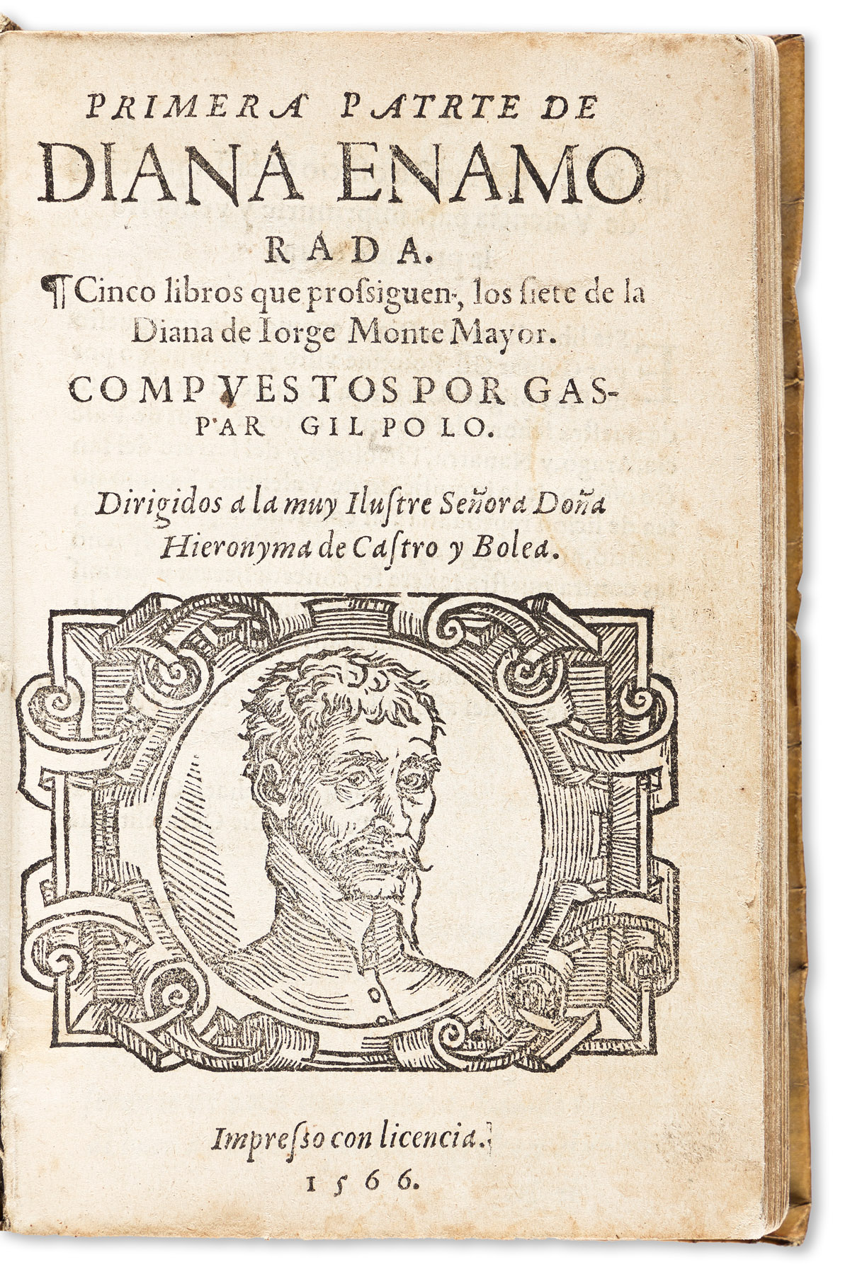 Gil Polo, Gaspar (1540?-1591) Primera Parte de la Diana Enamorada.